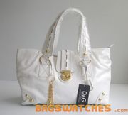 Dolce & Gabbana 88071 white cuir-verni Handbag-1